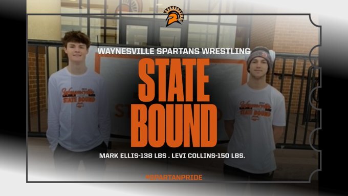 Mark Ellis and Levi Collins State Bound poster